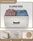 Sorbus 6 Drawers Dresser- Storage Unit with Steel Frame, Wood Top, Fabric Bins - for Bedroom, Closet, Office and more